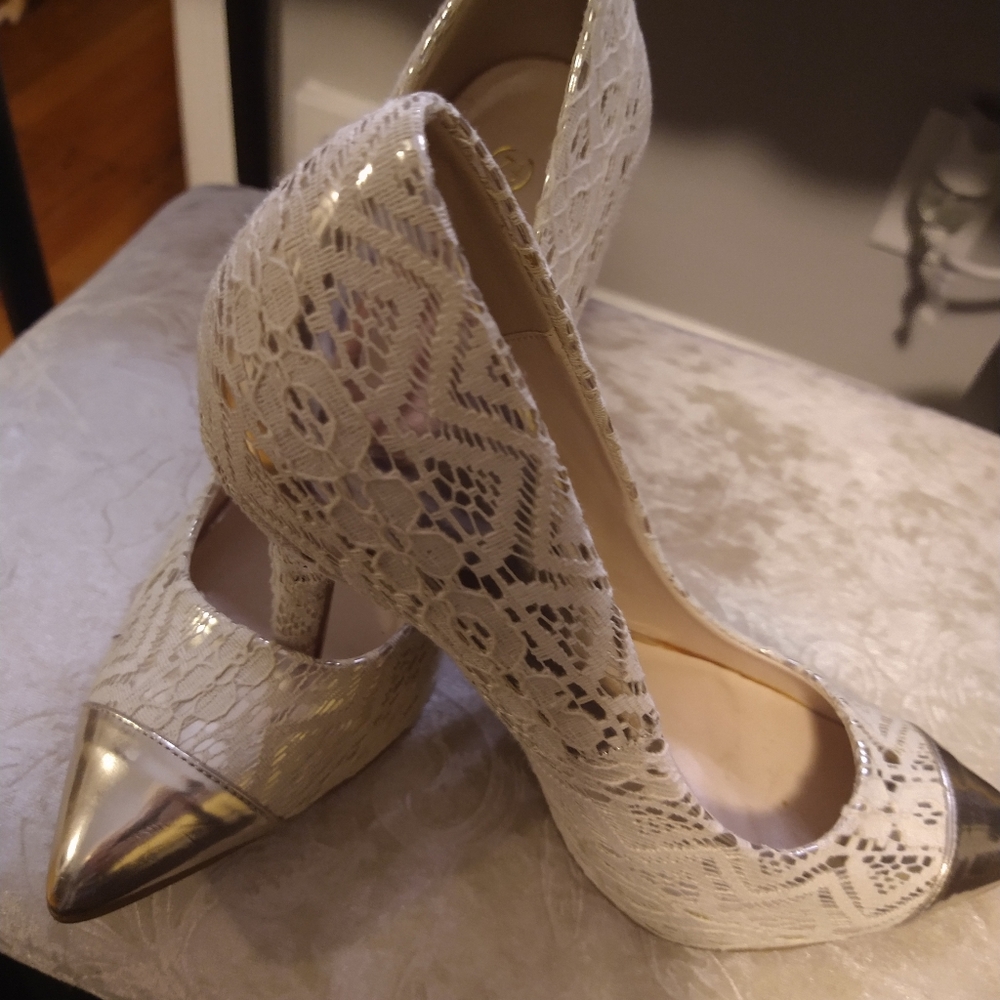 Gold heels